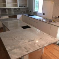 Marble Installation in Kitchen